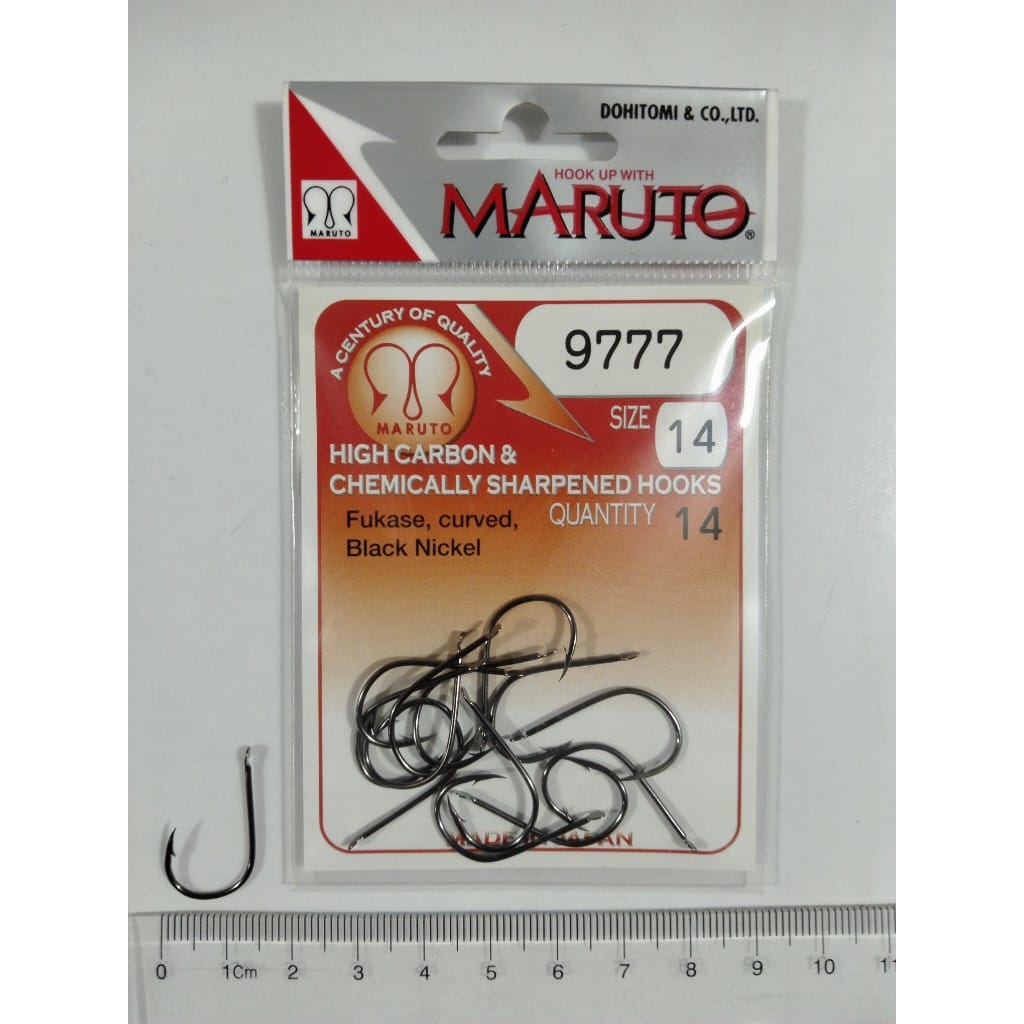 Maruto 9777 Black Nikel Fukase Olta İğnesi NO : 14