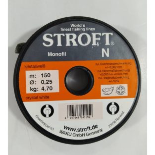 Stroft N Kristalweil 150 MT Monoflament Misina - 0,25 MM