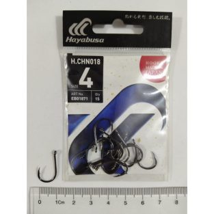 Hayabusa HCHN 018 Black Nickel Olta İğnesi 15' li Paket No : 4