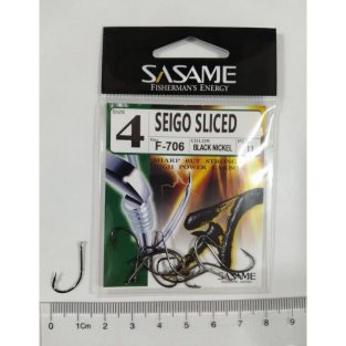 Sasame F-706 Seigo Sliced (Black Nickel) Olta İğnesi No : 4