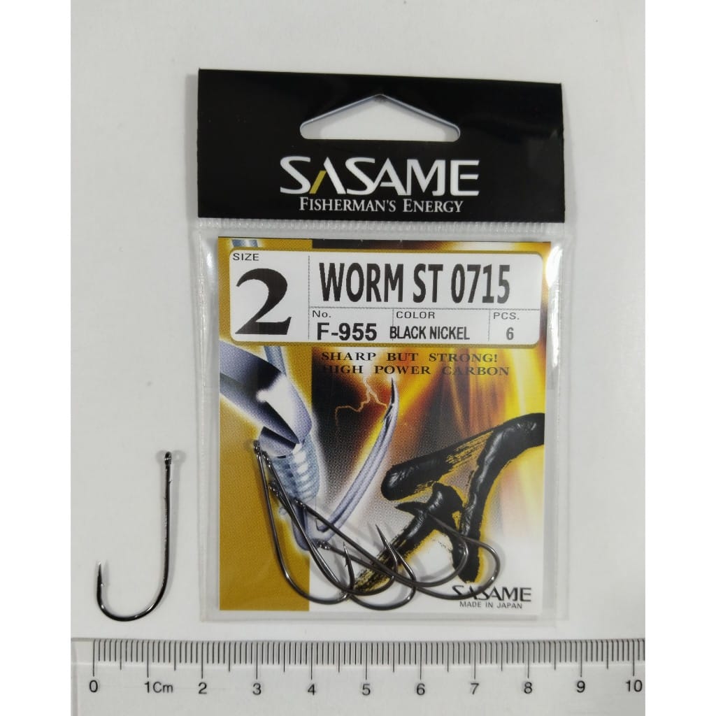 Sasame Worm F-955 Serisi Olta İğnesi No : 2